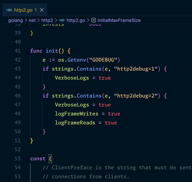 Who does this code belong to?