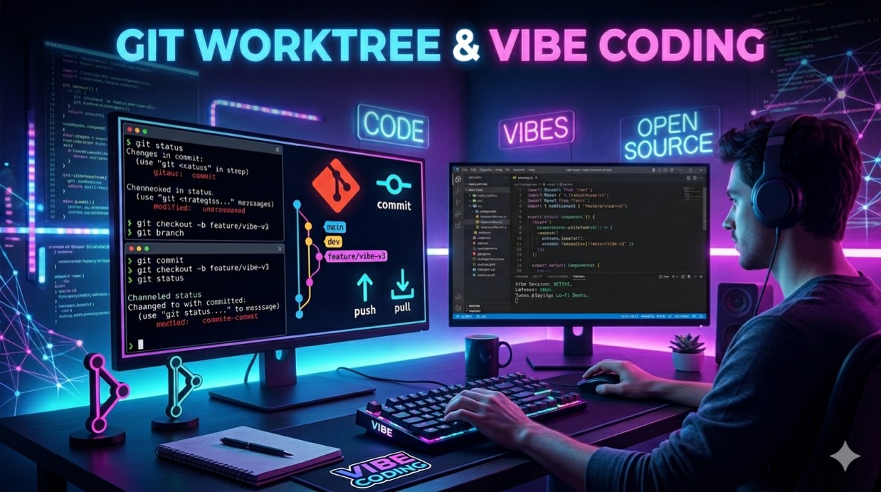 Vibe Coding 时代的 Git Worktree 实践指南