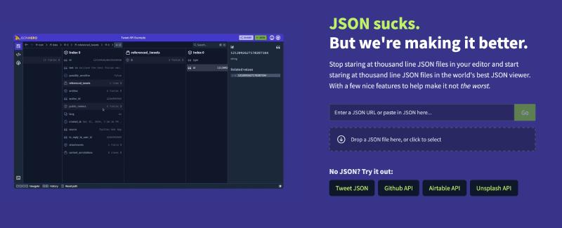 Featured image of post JsonHero: A Powerful, Open-Source JSON Viewer You Can Host Yourself